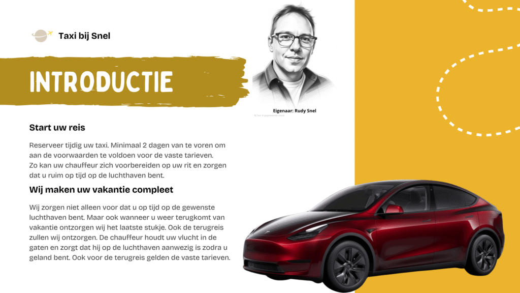 Airport service - Taxi bij Snel